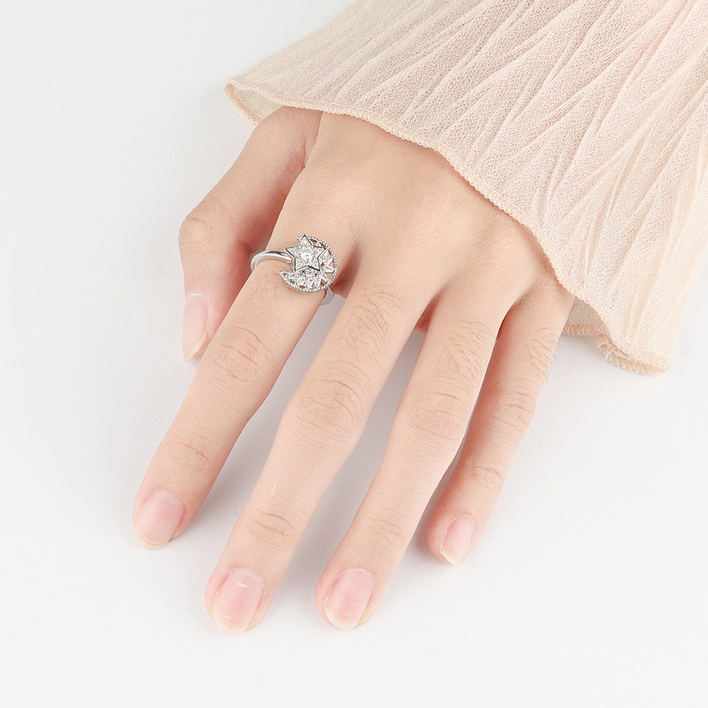 Adjustable Rotating Personality Versatile Ring