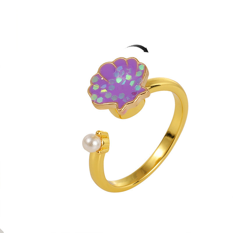 Adjustable Rotating Ring for Anxiety Relief