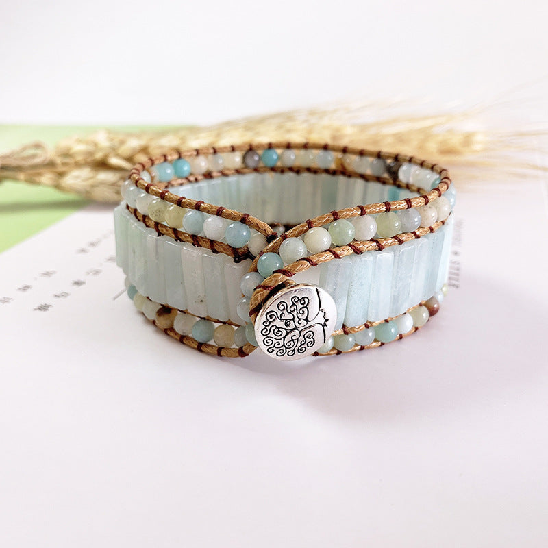 Emperor Stone Multi-layer Beaded Bracelet