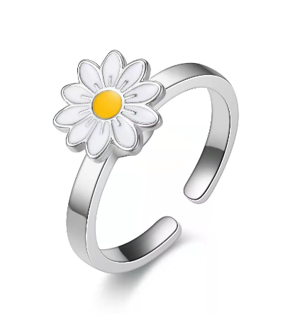 Adjustable Rotating Ring for Anxiety Relief