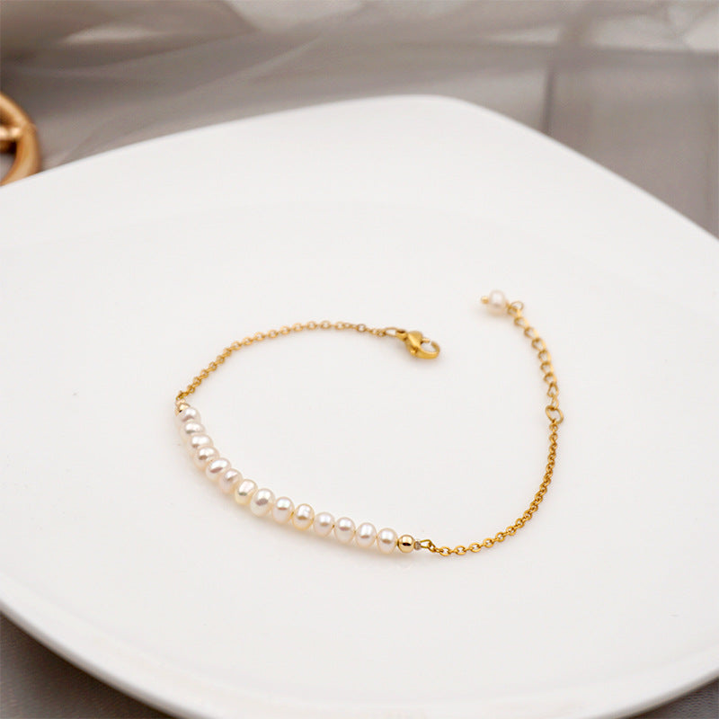 Freshwater Pearl Bracelet for Women's Fashion