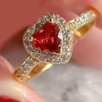 Elegant One-Stroke Couple Ring & Bracelet Set