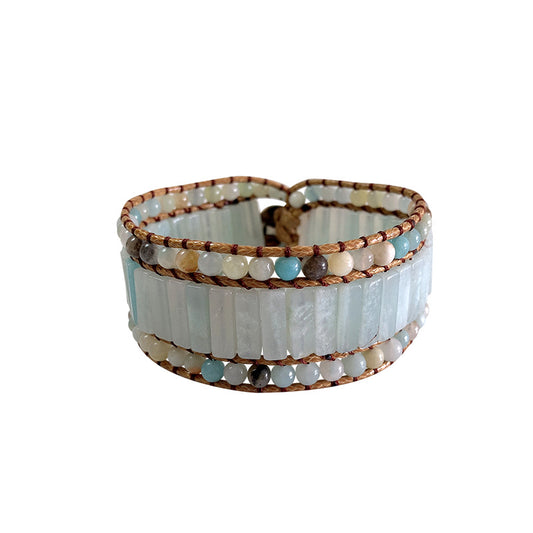 Emperor Stone Multi-layer Beaded Bracelet