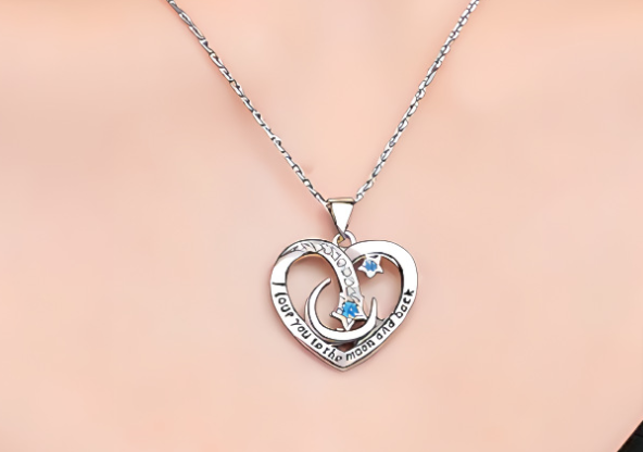 Star and Moon Necklace