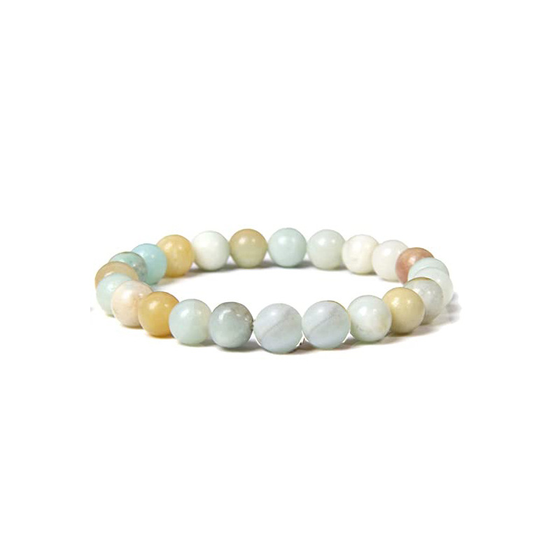 Tiger Eye & Agate Beaded Stretch Bracelet