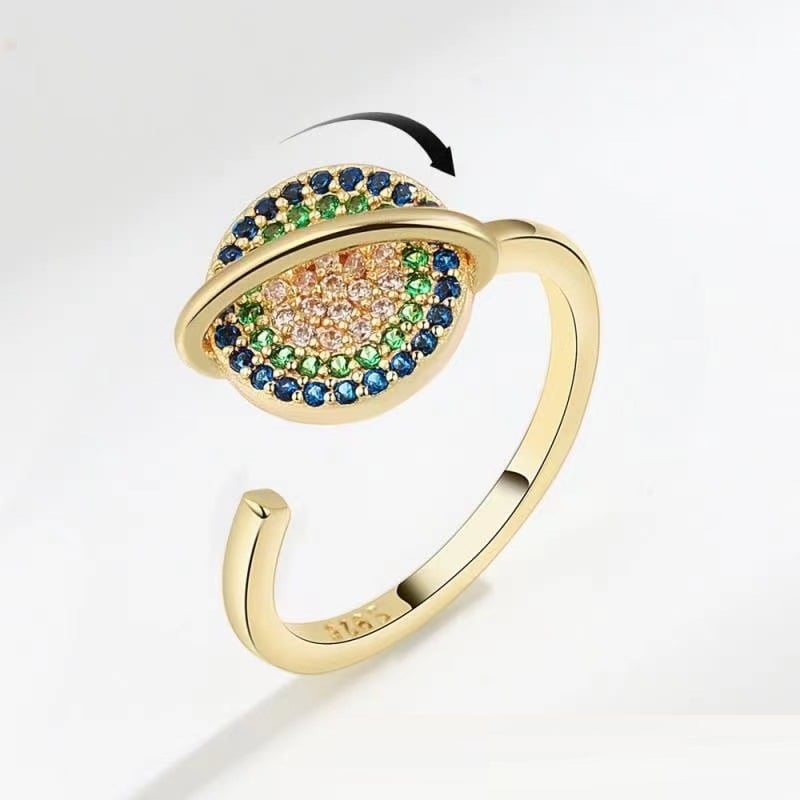 Planet Rotating Ring Design for European and American Style