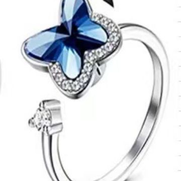 Rosebloom™ Anxiety Ring - Adjustable Stress Relief (One Piece)