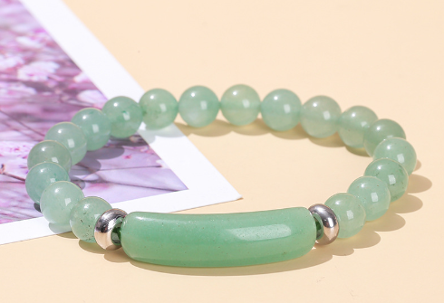 BondBracelet® Pink Quartz & Tiger Eye Stone Bracelet