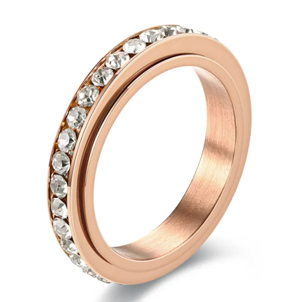 Rotating Diamond Decompression Ring