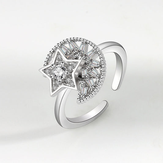 Adjustable Rotating Personality Versatile Ring