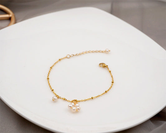 Freshwater Pearl Bracelet for Women's Fashion