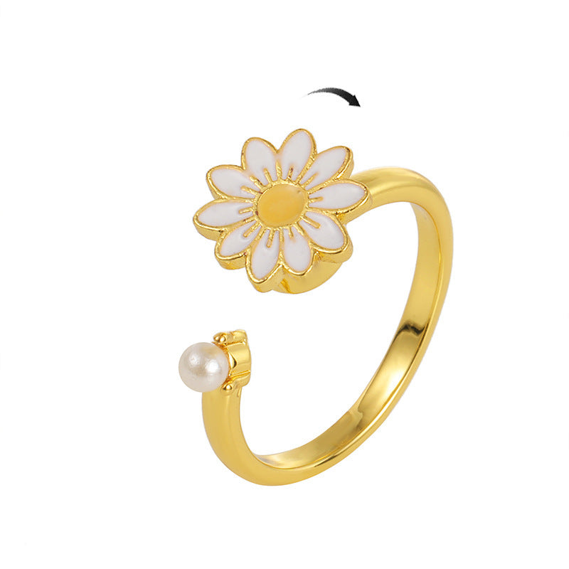 Adjustable Rotating Ring for Anxiety Relief