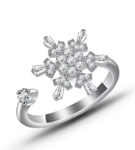 Rosebloom™ Anxiety Ring - Adjustable Stress Relief (One Piece)